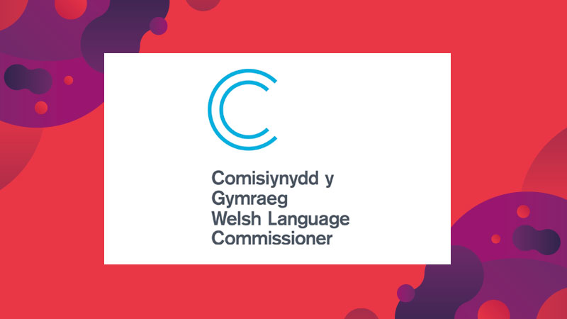 Gofod Welsh Language Comissioner Logo